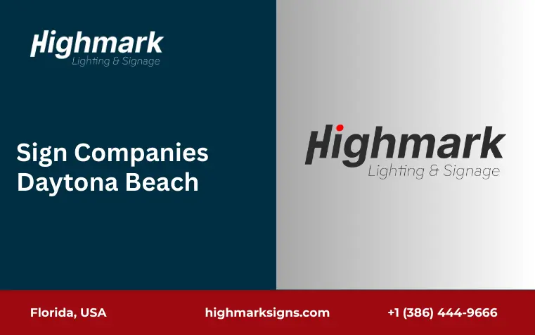 Sign Companies in Daytona Beach