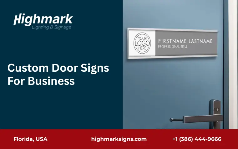 Custom Door Signs for Business