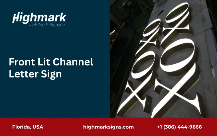 Front-Lit Channel Letter Signs