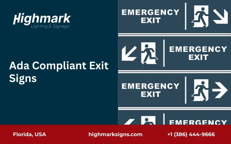 ADA Compliant Exit Signs