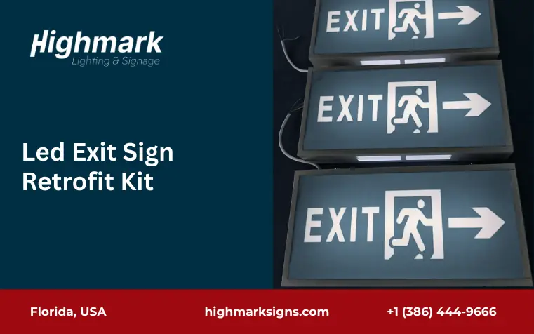 LED Exit Sign Retrofit Kits