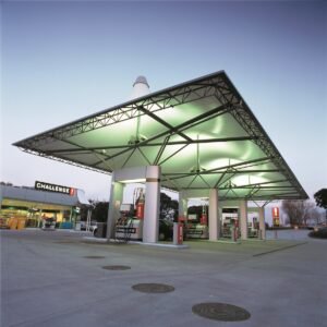 gasoline station canopy
