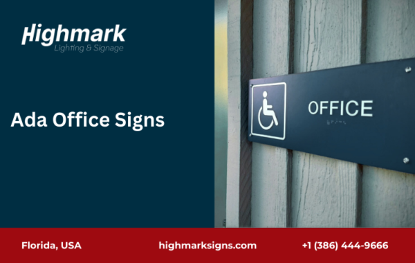 Ada Office Signs