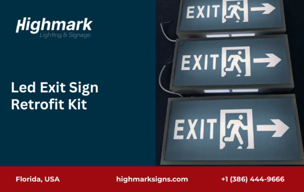 Led Exit Sign Retrofit Kit