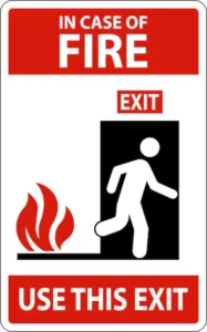 Fire Exit Signs