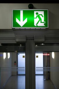 Lighted Exit Signs