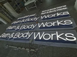 front lit channel letters
