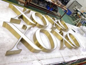 front back lit channel letters
