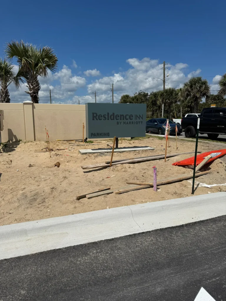 Residence Inn monument sign in Ormond Beach, FL (view 2)