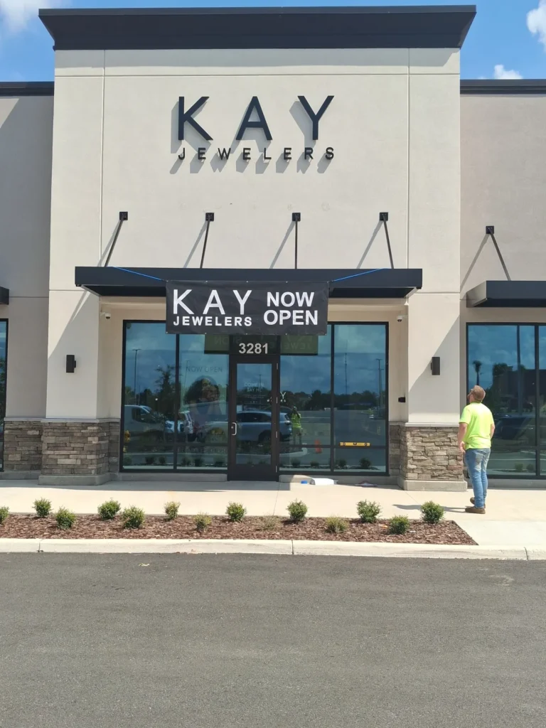 Kay Jewelers channel letter sign in Lecanto, FL